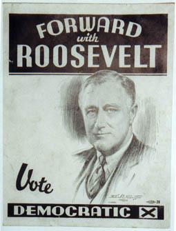***On Election Day, FDR won by one of the