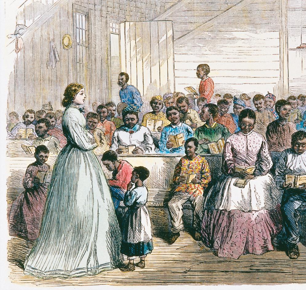 The Freedmen s Bureau Established to assist former slaves, this federal agency set up schools and hospitals for African Americans and distributed clothes, food, and fuel throughout the South.