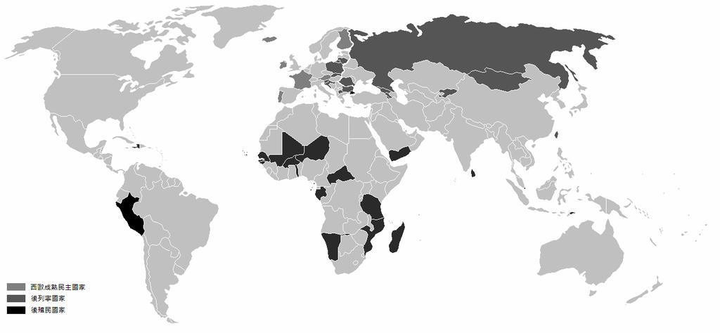 Figure 2 Global Distribution of Semi-Presidentialism