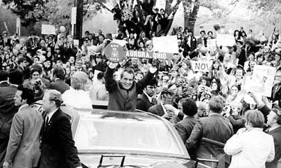 In 1972 Nixon Began Campaigning for Re-election http://www.americanhistory.abc-clio.