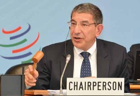 Ambassador Jonathan Fried was elected as Chair of the General Council in March 2014.