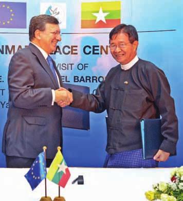 12 News THE MYANMAR TIMES JULY 29 - AUGUST 4, 2013 Internal pressures take their toll on the peace process MPs should be careful not to disrupt progress already made toward a national ceasefire and