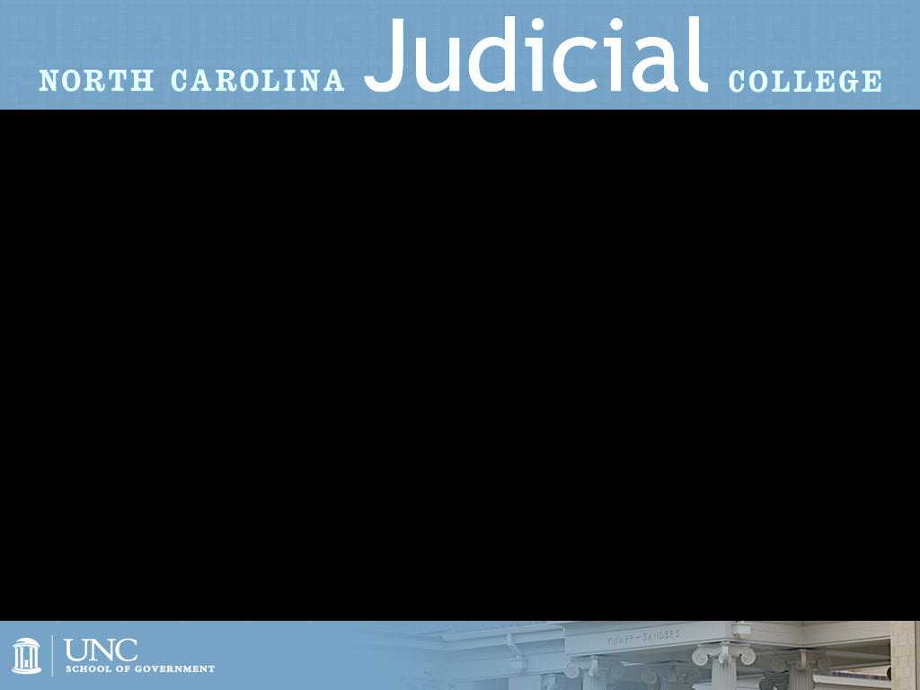 NC Court System History, Mode