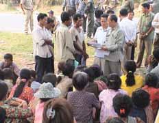 For example, in early 2000, communities in Chikhor commune organized a mass demonstration against the government s plans to destroy the only community reservoir to support road building activities.