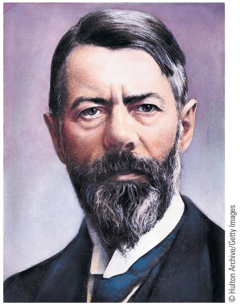 Max Weber (1864-1920) The Protestant Ethic and the Spirit of Capitalism Felt sociologist could never capture the