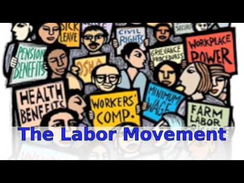 ORIGINS OF THE LABOR MOVEMENT Rapid economic growth was due to the increasing exploitation of industrial