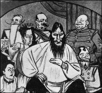 influenced by Rasputin Powerful people were