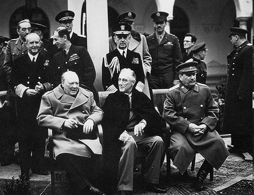 Yalta Conference Feb, 1945 Poland In 1944, as the Soviet troops liberated Poland, the Soviets pushed Polish Communists to set up a new government.