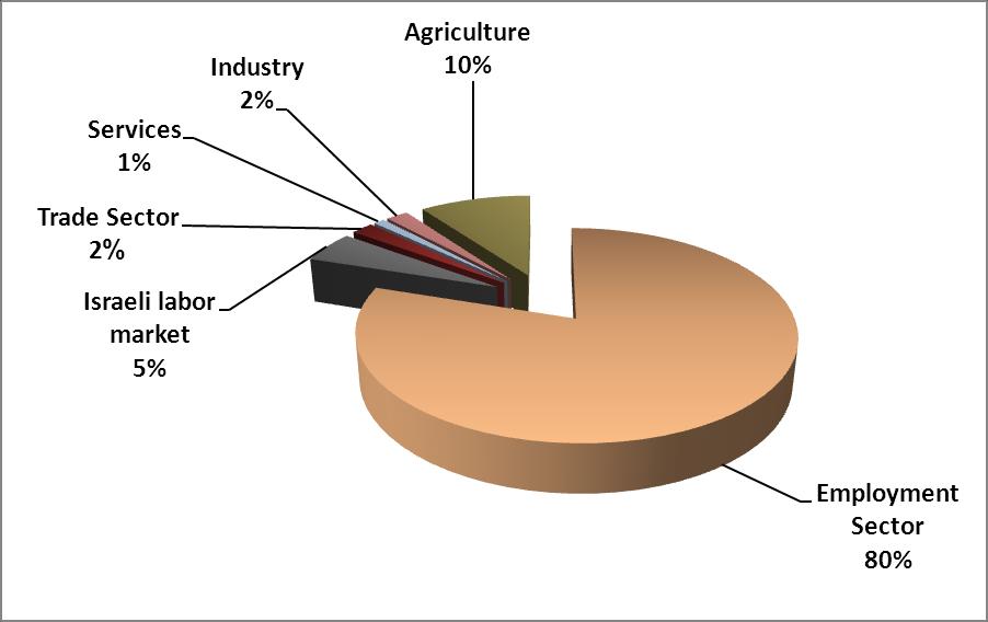 Services Sector (1%) Figure 1: The distribution of labor force among main economic activities in Burin Source: Burin Village Council, 2013 Burin has 10 groceries, 1 bakery, 5 butchery, 1 fruit and