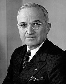 Harry S. Truman Elected in November of 1944, as Roosevelt's Vice President.