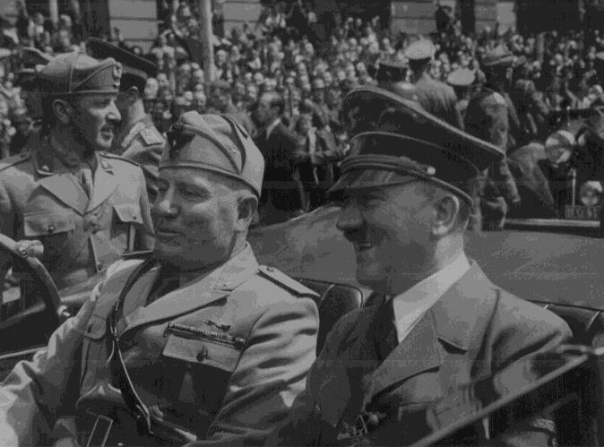 Benito Mussolini Called Il Duce (the leader) Fascist Seized
