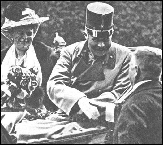 Toward War Berlin, August 1: As Austria s ally, the German government under Kaiser Wilhelm I declares war against Russia, an ally of Serbia.