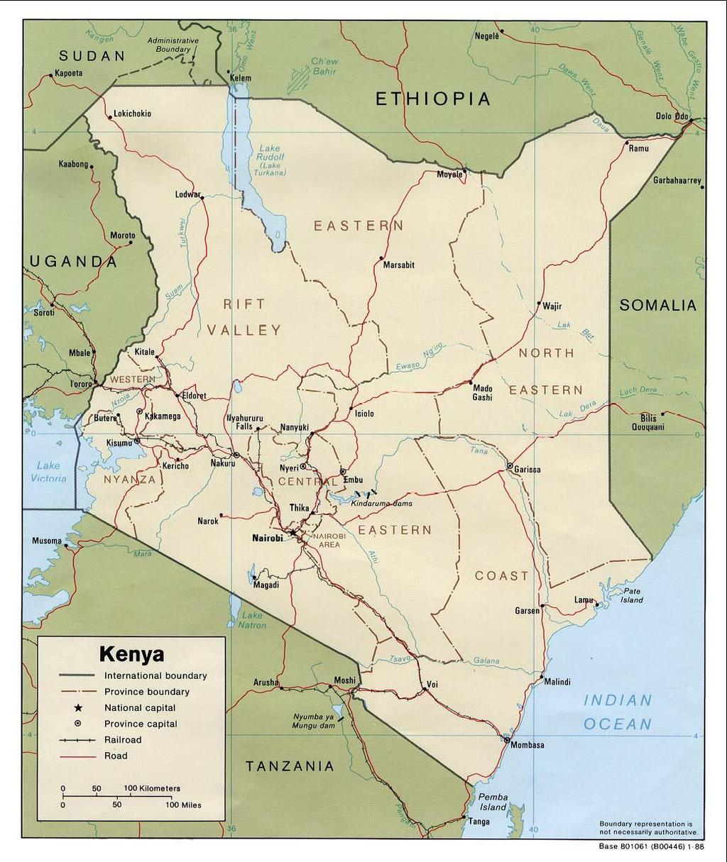 - 38 - Map 1: EPZs with apparel firms (2005) Nairobi: various EPZs, 6 firms (some multiplant) Athi River: 1 EPZ, 7 firms Voi: 1 EPZ,
