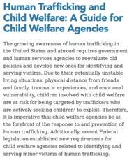 Risk Factor: Child Welfare System Involvement Child Welfare and Human Trafficking, Child Welfare