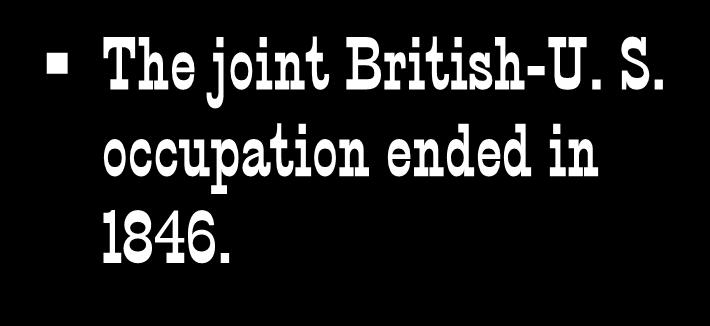 The joint British-U.