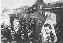 Stalin consolidated his power and introduced his Five Year Plan to concentrate on the