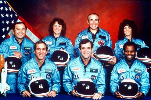 1986: space shuttle
