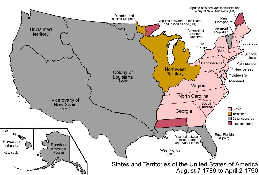 military affairs Beginnings of executive cabinet Northwest Ordinance of 1787: encompassed the Ohio River Valley Becomes