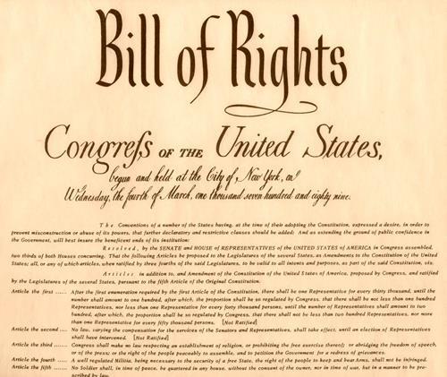 Bill of Rights Only after many state conventions were promised an individual Bill of Rights did they ratify the Constitution.