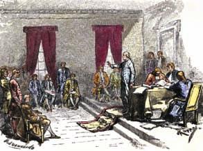 PHOTO: North Wind Picture Archives/Alamy TM netw rks Read Chapter 5 Lesson 2 in your textbook or online. The Constitutional Convention On May 25, 1787, a convention began in Philadelphia.