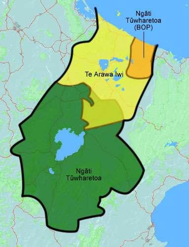 Te Arawa Waka Iwi District Population For the purposes of this report, Te Arawa Iwi Rohe extends from the western boundary of the Western Bay of Plenty District, east to Kawerau, south to the