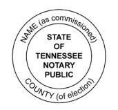 1360-7-2-.01 NOTARY PUBLIC SEAL OF OFFICE.