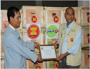 Japan s cooperation through JAIF Develop an integrated disaster prevention ICT system with a focus on the AHA Centre Provide ICT equipment and software (WebEOC) to the AHA Centre and the NDMOs in