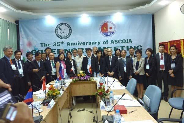 In 2000, ASJA (ASIA Japan Alumni International) was launched with the support of the Japanese Ministry of Foreign Affairs to promote mutual understanding and networking among