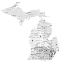 MICHIGAN CRITERIA: Because all of Michigan s redistricting criteria are set by statute, they may also be adjusted by the legislature, subject to the courts concern that districts be drawn in keeping
