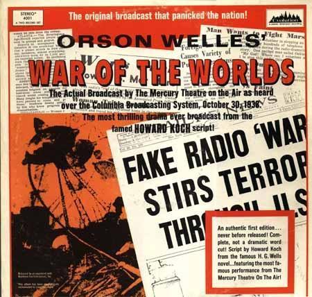 FAMOUS RADIO MOMENTS Orson Welles