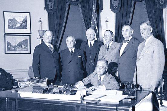 of New Deal legislation Significantly