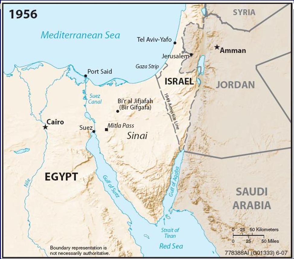 Suez Crisis Egyptian leader Gamal Nasser nationalized the