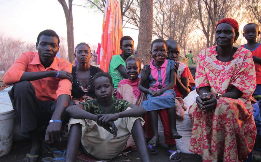 South Sudanese refugees in Uganda in January 2014. Photo: EC/ECHO/Malini Morzaria (CC BY-ND 2.0) this publication.