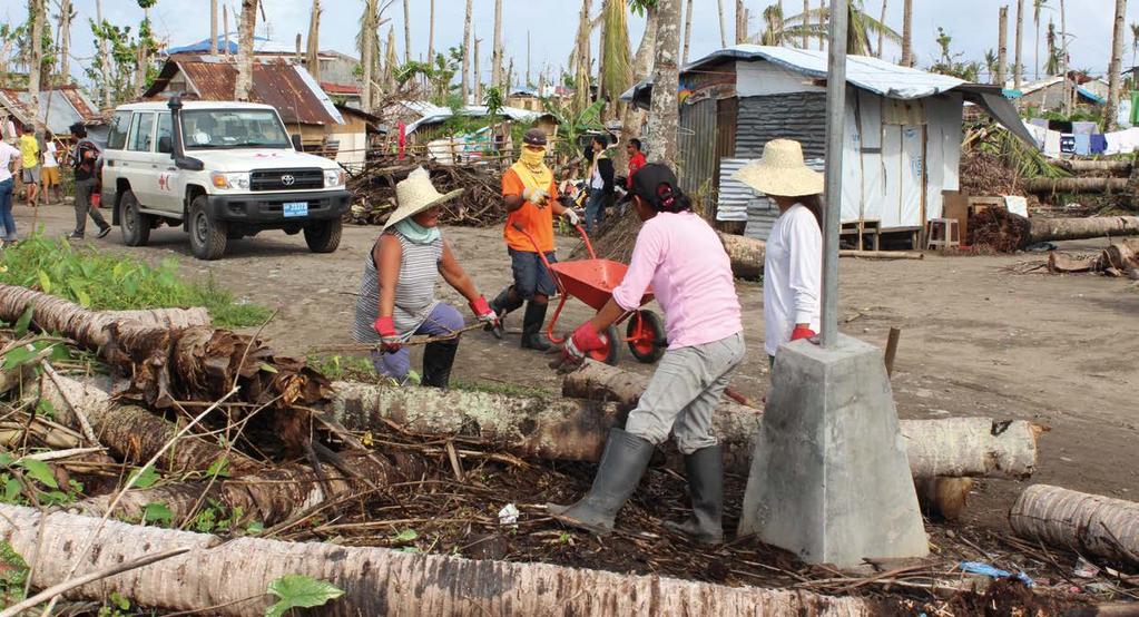 Development cooperation and humanitarian aid in a changing environment Philippines: community clean up after Typhoon Haiyan Saving lives changing minds Today s fast-changing world poses enormous
