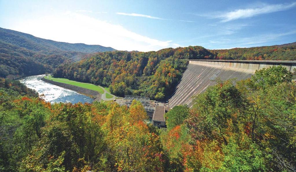 Tennessee Valley Authority, began to build hydroelectric dams on all the streams that fed into the Tennessee River.