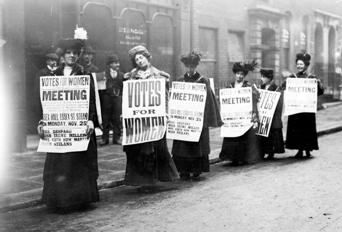 Women s Vote Women suffragettes also fought for the right