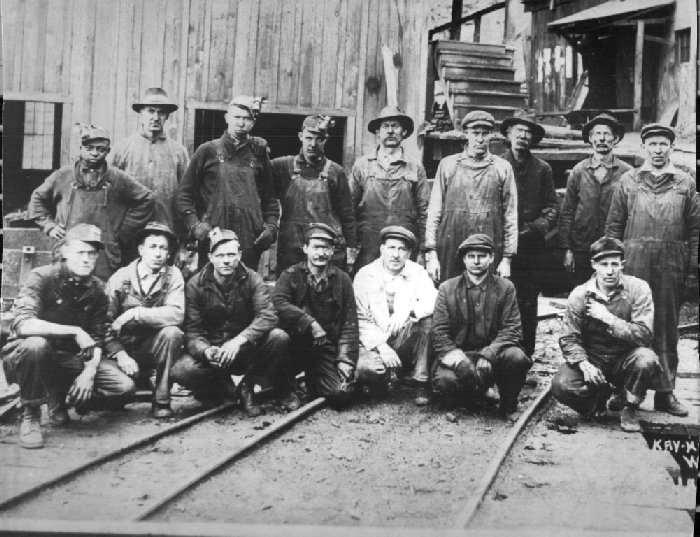 Coal miners were laid off and the steel industry was