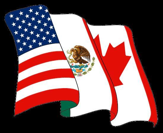 NAFTA The North American Free Trade Agreement (NAFTA) is a trade group in North America created by the governments of the United States, Canada, and Mexico.