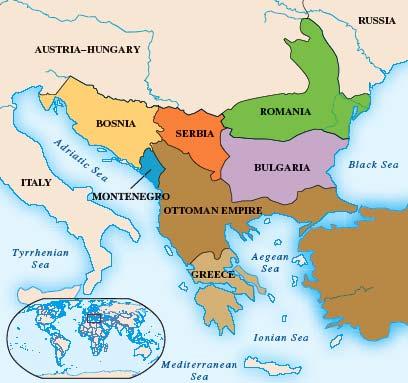 Instability Russian Revolution, 1905 Austria-Hungary Ethnic conflict Balkans Free of Ottoman control Divided by enmities The