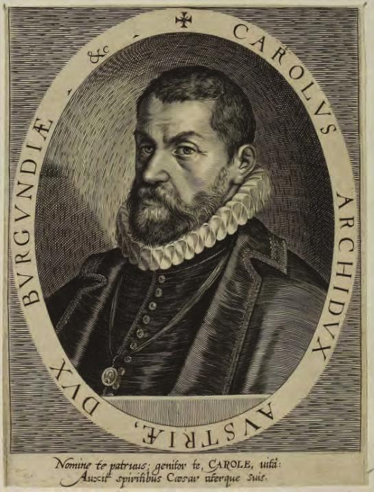 Andrej HOZJAN & Tone RAVNIKAR: DEŽELNI KNEZ NOTRANJE AVSTRIJE KAREL II. HABSBURŽAN..., 79 108 Sl. 1: Notranjeavstrijski deželni knez nadvojvoda Karel II. (1540 1590) (Wikimedia Commons).