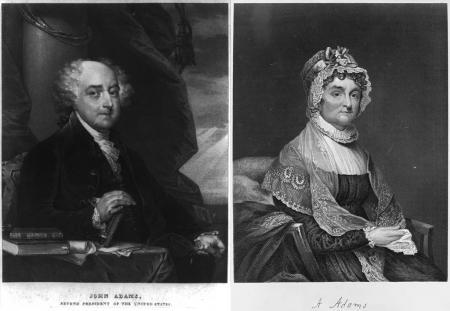 Abigail & John Adams Married in 1764, lived on farm in Braintree, MA with 5 children She remained home with farm and business, while he participated in government
