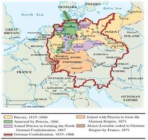 The Unification of Germany, 1815-1871 Bismark unifies Germany balancing 1.