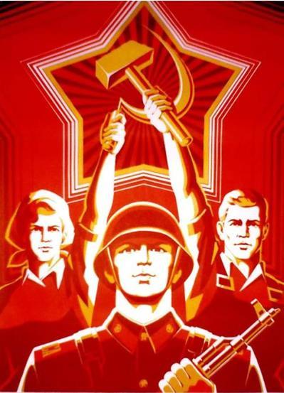 The Soviet Union tried to control its people with various