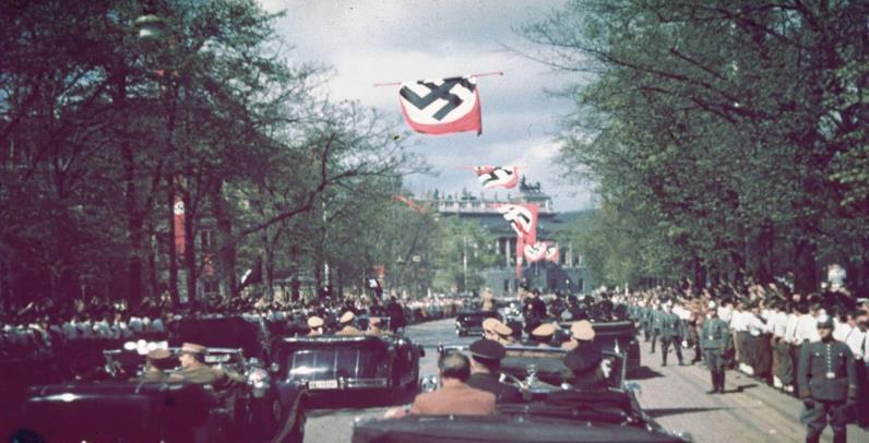 Nazi propaganda was found all