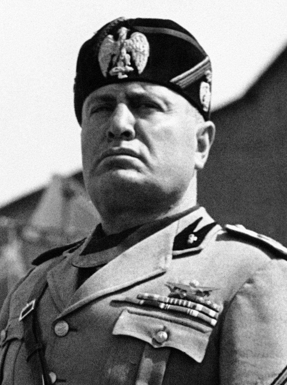 Benito Mussolini: Italy In 1919, Mussolini formed the Fascist Party after serving in WWI; he got the support of unemployed war veterans The veterans were organized into armed