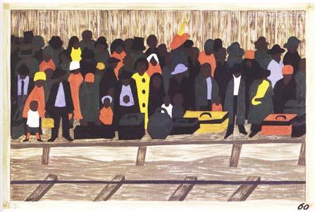 painters of the 20 th century, Jacob Lawrence.