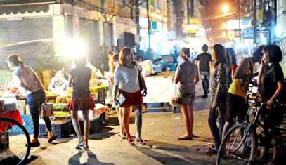 6 Three minutes with top model Khin Thazin Women on 19th Street in downtown Yangon. Photo: Ko Taik Fashion in focus Are the changing styles of Myanmar fashion a cause for cconcern or excitement?