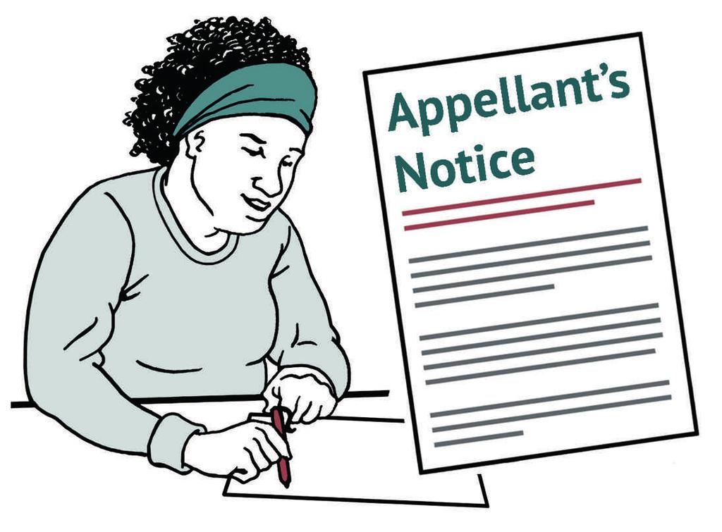 What is an Appellant s notice, and how do I file it?