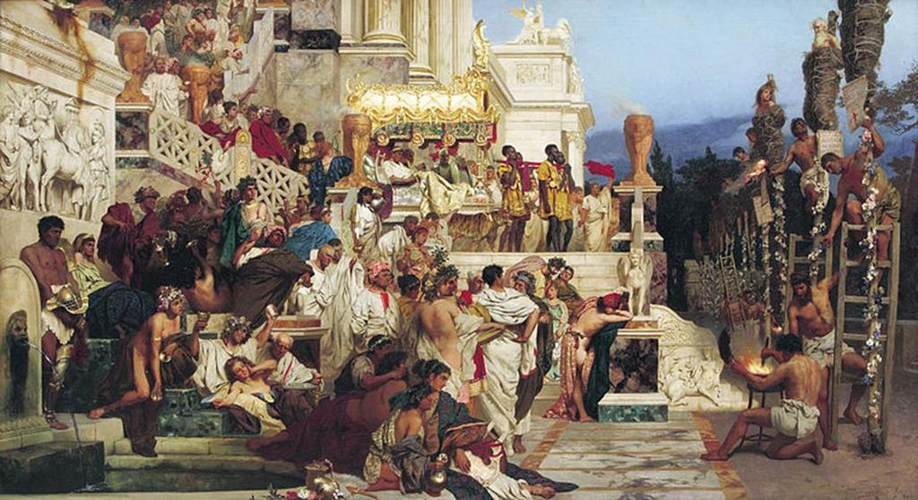 Cultural Influences of Rome The early Romans borrowed religious and cultural ideas from the Greeks: early Romans were polytheistic and believed in many gods Christianity, a monotheistic religion,
