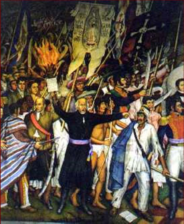 Independence in Latin America Mexican independence Napoleon's invasion of Spain in 1807 weakened royal control of colonies 1810: peasant revolt in Mexico led by Hidalgo,